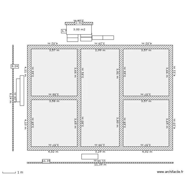 Etage 3. Plan de Etage 3. Plan de