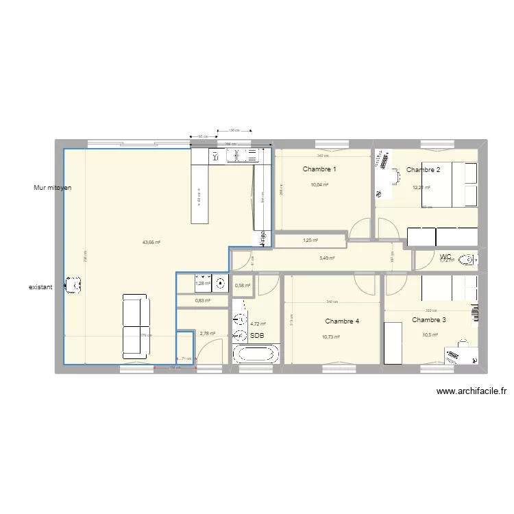 St Jean d'Illac 5. Plan de 