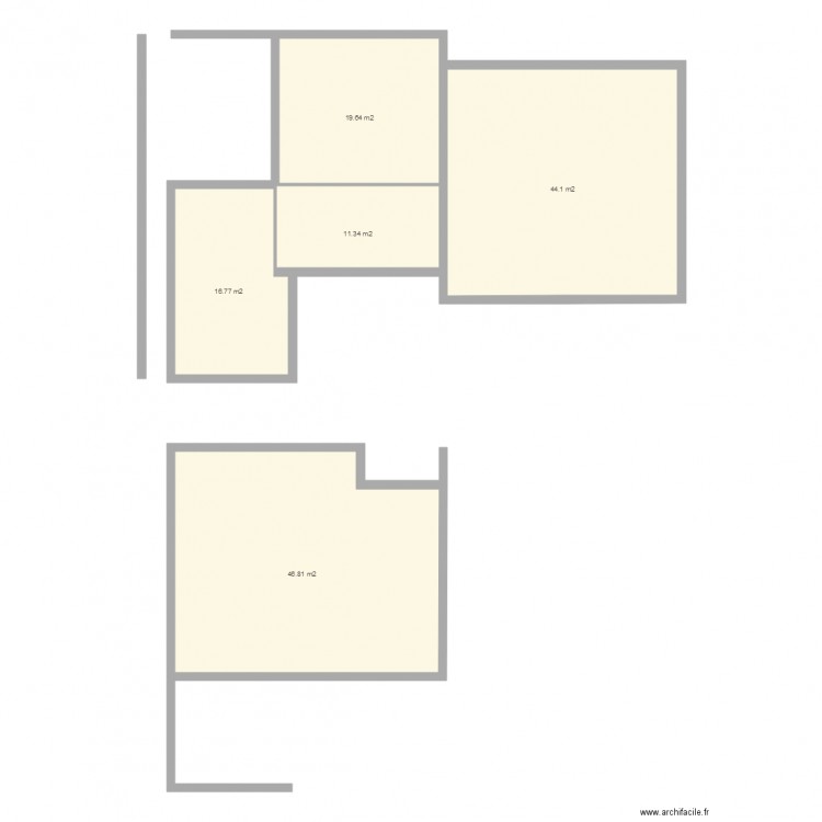 plan nieuil 2. Plan de 0 pièce et 0 m2