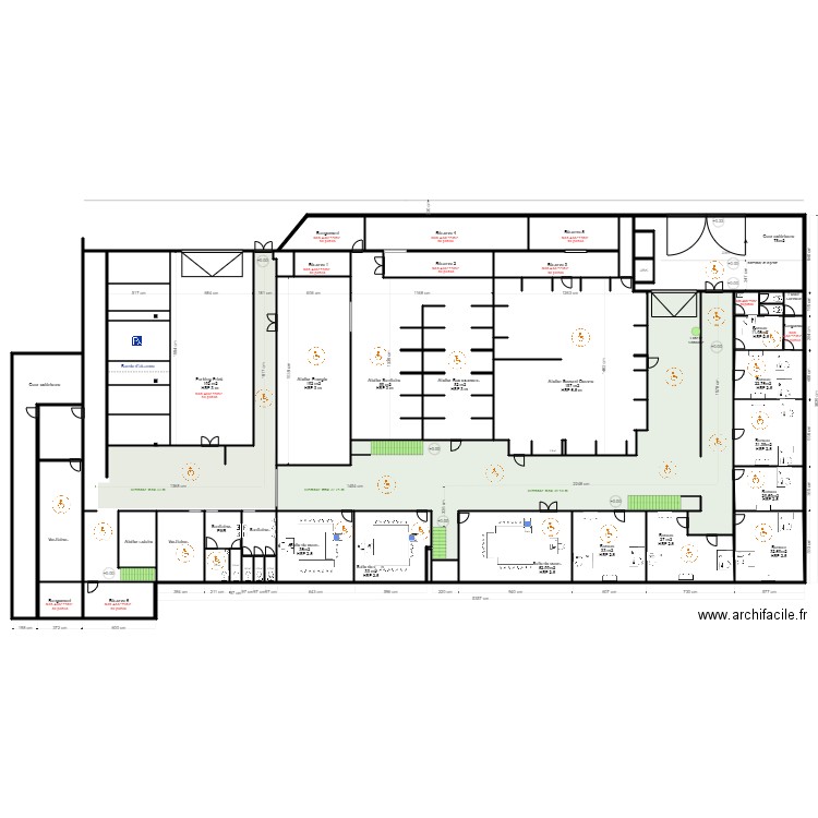 Greta rdc accessibilité. Plan de 0 pièce et 0 m2