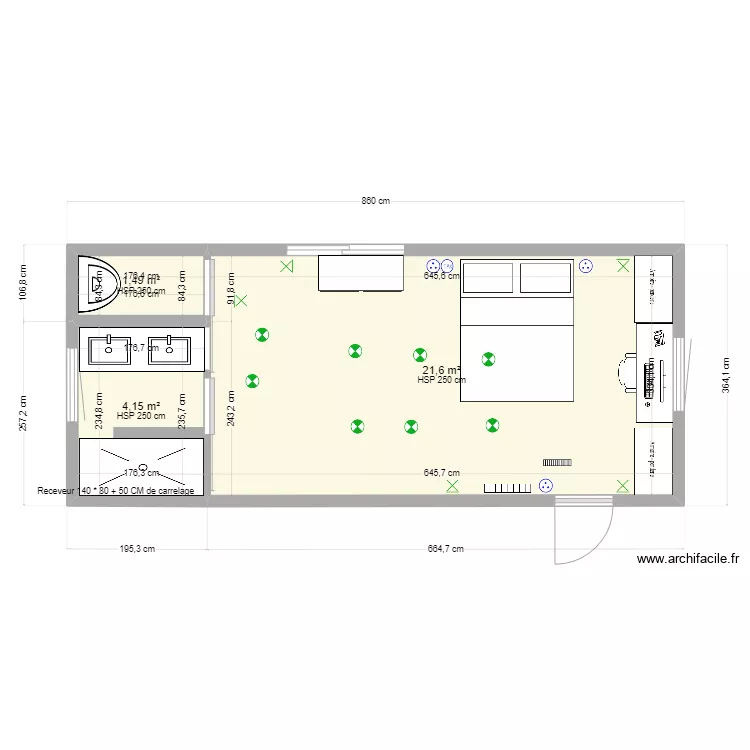 .CHAMBRE PARENTALE v5. Plan de .CHAMBRE PARENTALE v5. Plan de