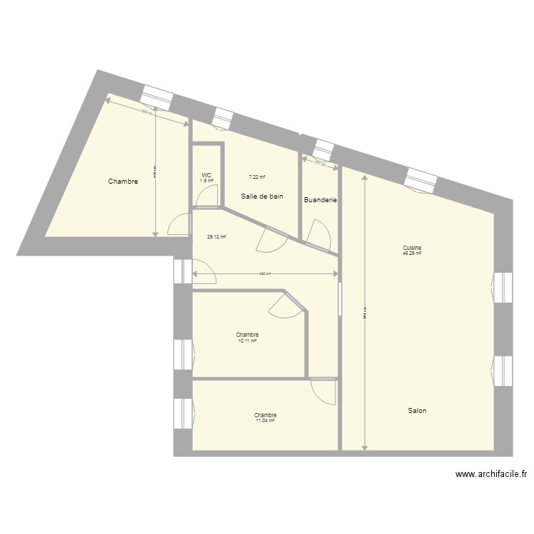 ACCARY Roanne. Plan de 0 pièce et 0 m2