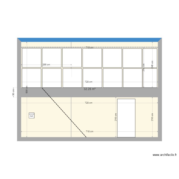 LB2 LB3 Verrière Mezzanine. Plan de 0 pièce et 0 m2