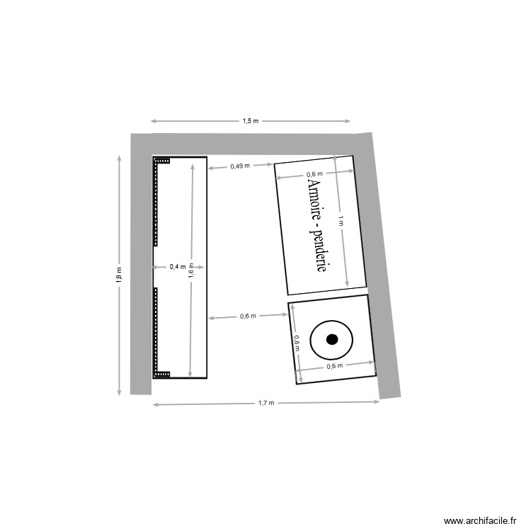 RANGEMENT. Plan de 0 pièce et 0 m2