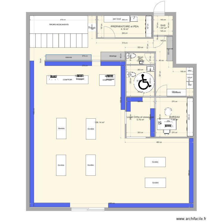 balcet4. Plan de 0 pièce et 0 m2