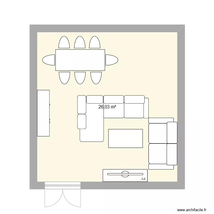 Salon. Plan de Salon. Plan de