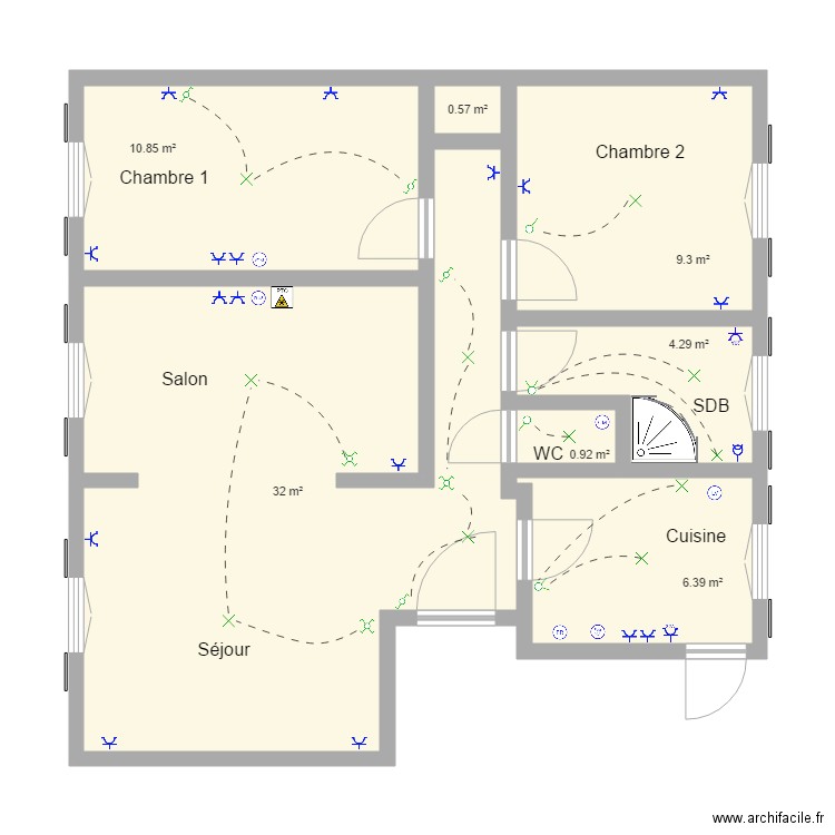 Pierrick. Plan de 0 pièce et 0 m2