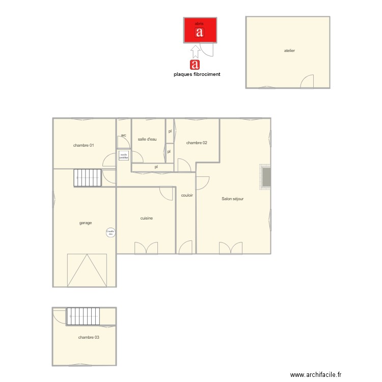 tortereau ass. Plan de 0 pièce et 0 m2