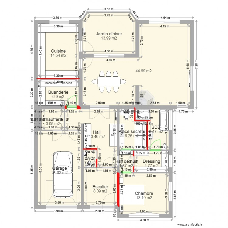 Moulin RDC 06 02. Plan de 0 pièce et 0 m2