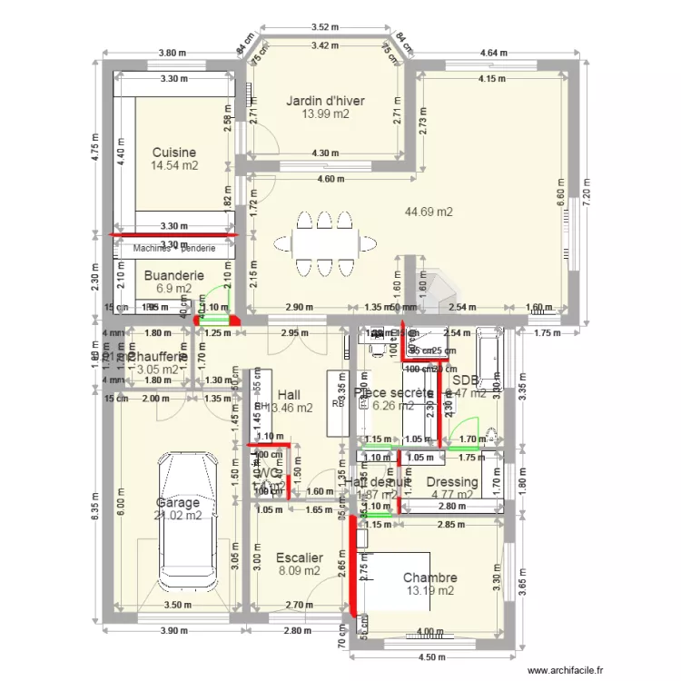 Moulin RDC 06 02. Plan de 