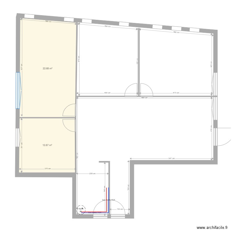 BUREAU LAC MARION . Plan de 0 pièce et 0 m2