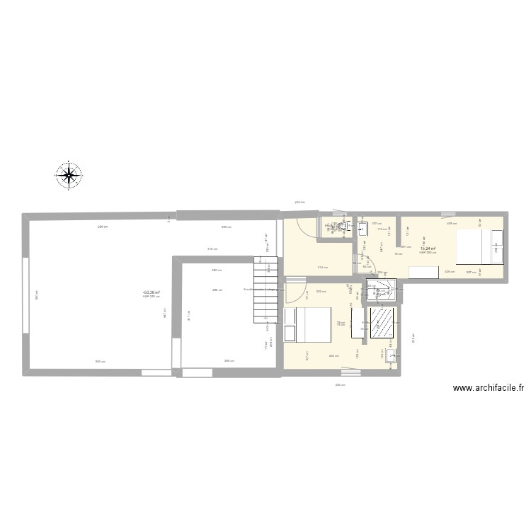 Latour-premieretage-V2. Plan de 0 pièce et 0 m2