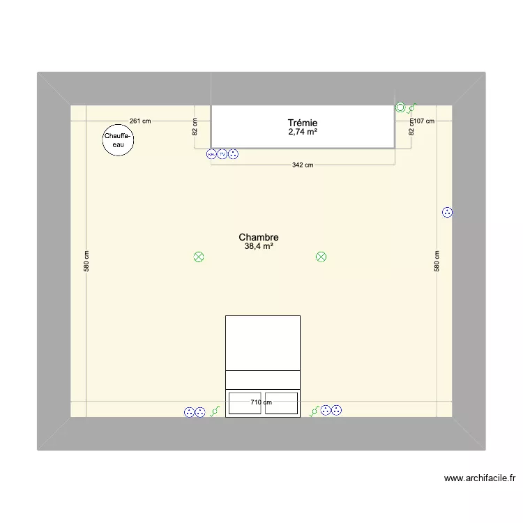 Joanne R+2. Plan de 