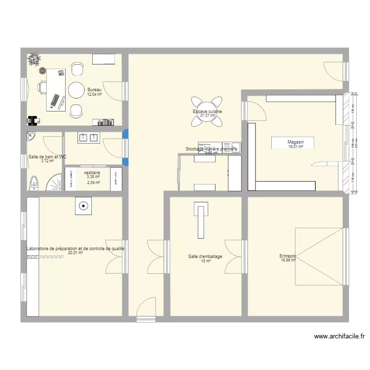 plan entreprise. Plan de 