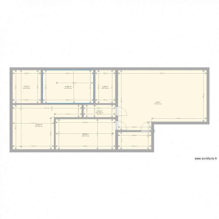 plan c. Plan de 0 pièce et 0 m2