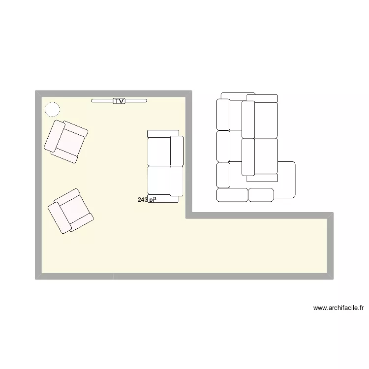 salon. Plan de salon. Plan de