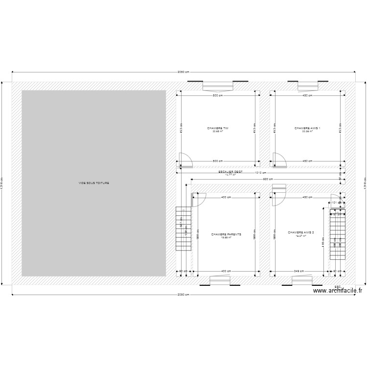 GIRARD BOUVET ETAGE. Plan de 0 pièce et 0 m2