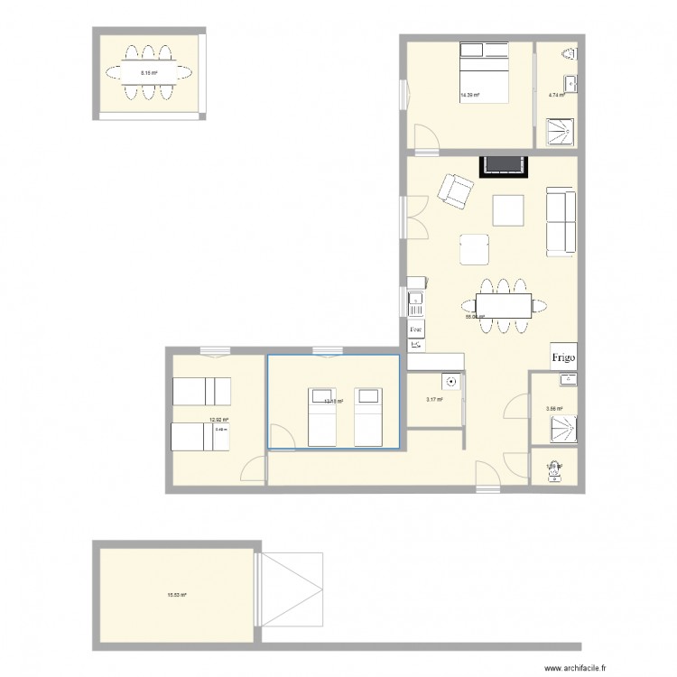 YeuLD. Plan de 0 pièce et 0 m2