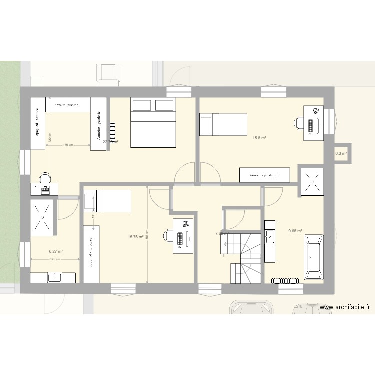 maison braine chateau etage teste 3 modifier. Plan de 0 pièce et 0 m2