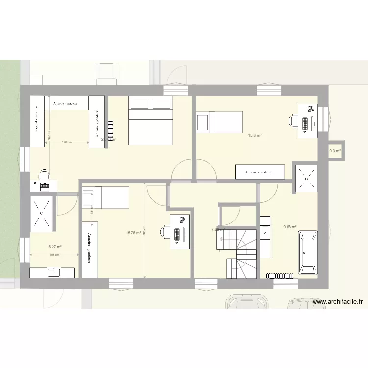 maison braine chateau etage teste 3 modifier. Plan de 