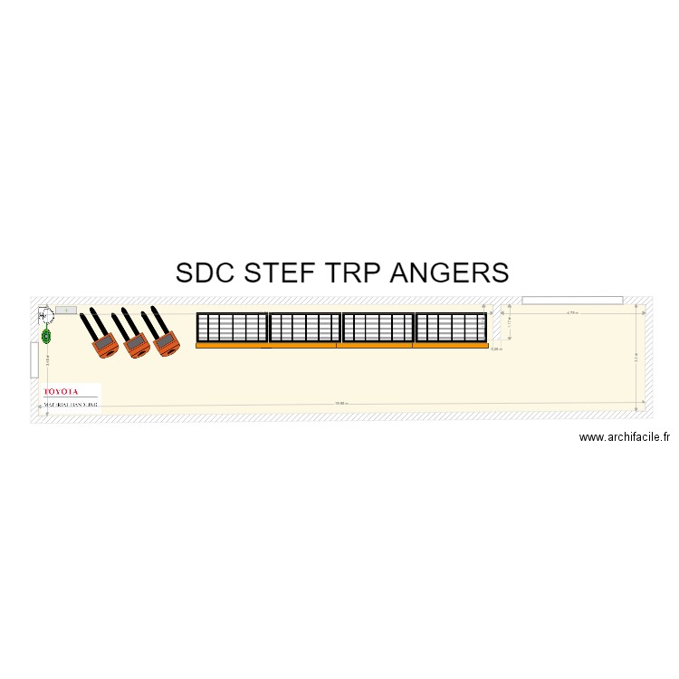 SDC STEF TRP ANGERS. Plan de 0 pièce et 0 m2