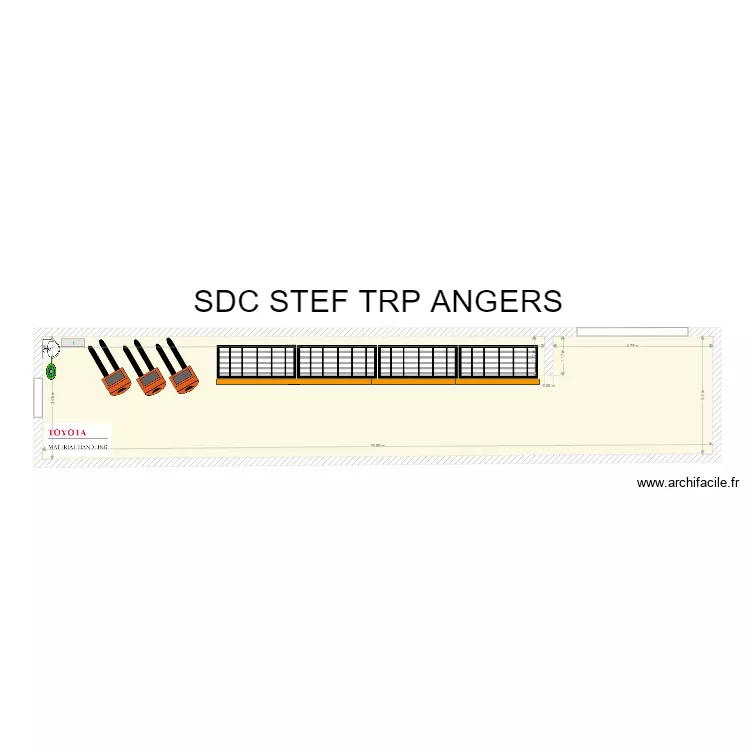 SDC STEF TRP ANGERS. Plan de 