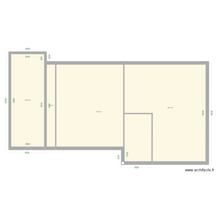 étage. Plan de 0 pièce et 0 m2