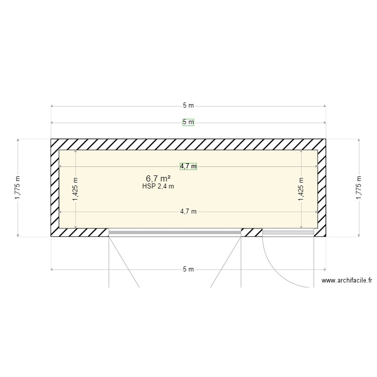 MEDAN Cabanon Poubelle et Arrosage. Plan de 0 pièce et 0 m2