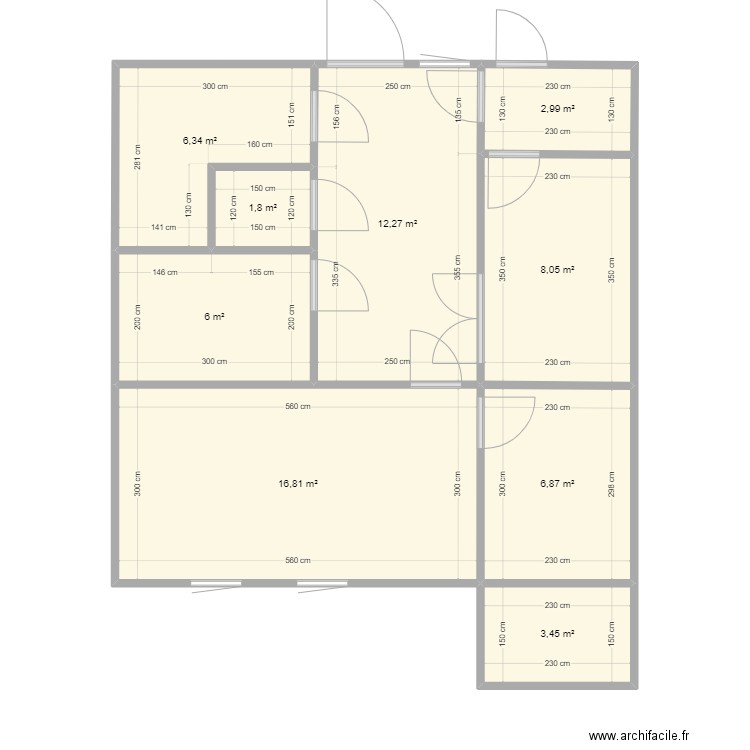 from def. Plan de 0 pièce et 0 m2