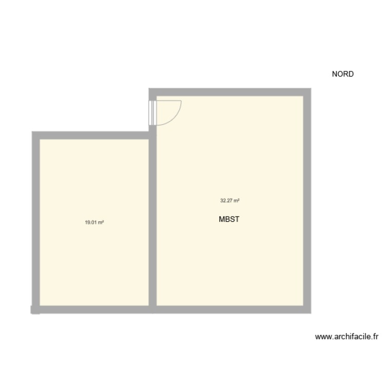 MBST. Plan de 0 pièce et 0 m2