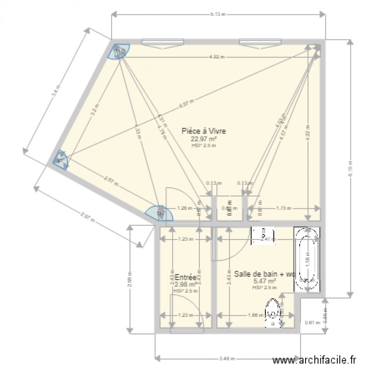 plan  pioch. Plan de 0 pièce et 0 m2