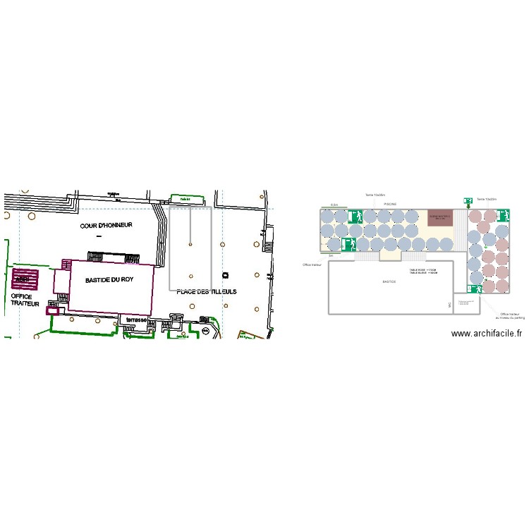 GIROPHARM. Plan de 2 pièces et 594 m2