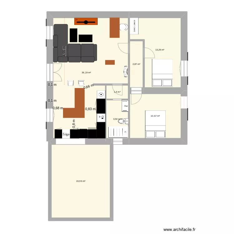 MAISON12. Plan de 