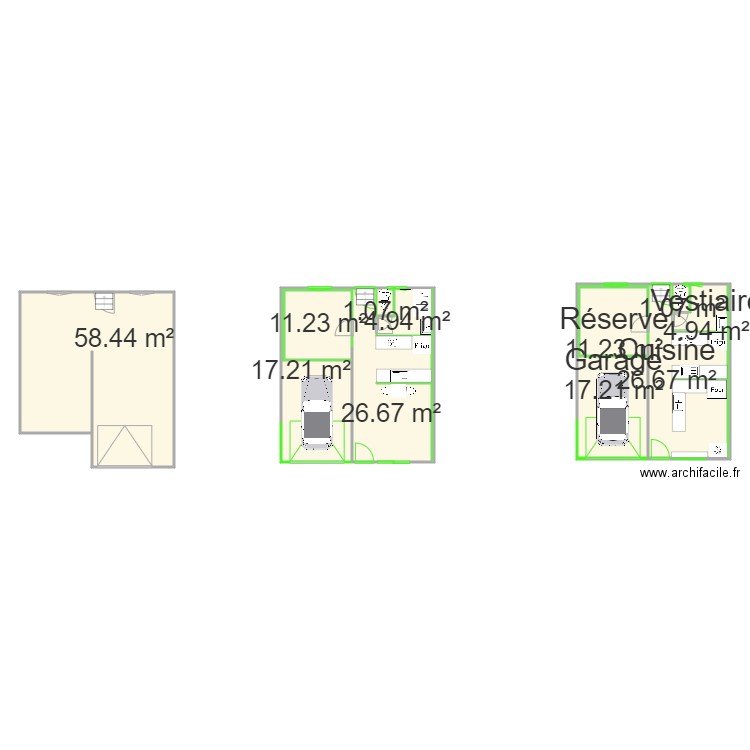 PIERRE et GUERIN. Plan de 0 pièce et 0 m2