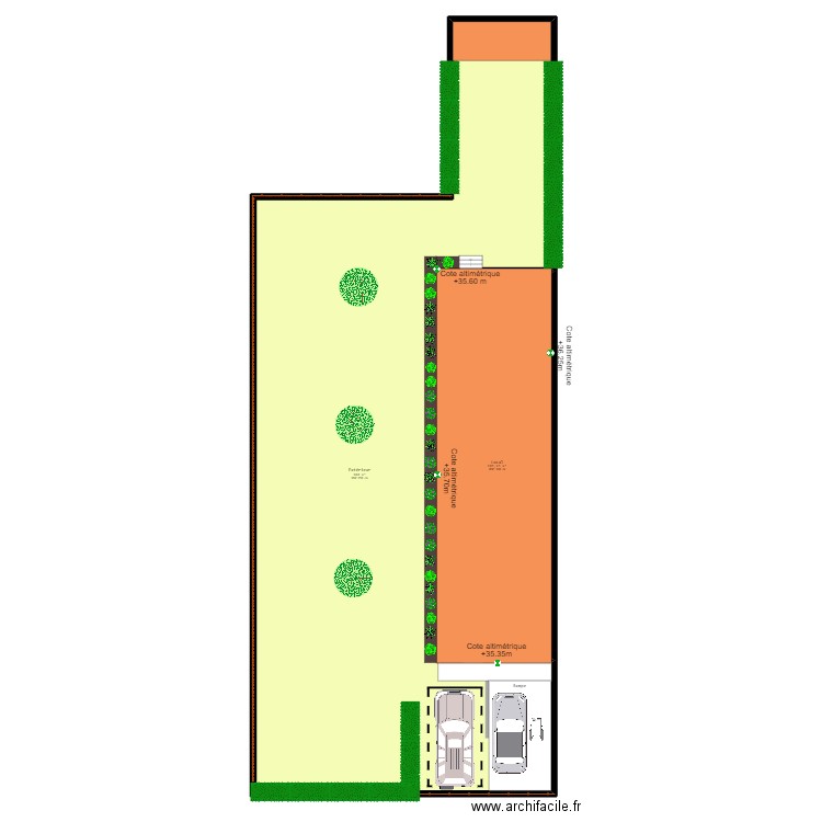 Limay1 78 plan masse 03082022. Plan de 2 pièces et 487 m2