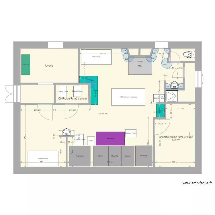 LABO BORREZE Version Oeufs pasteurisation. Plan de 
