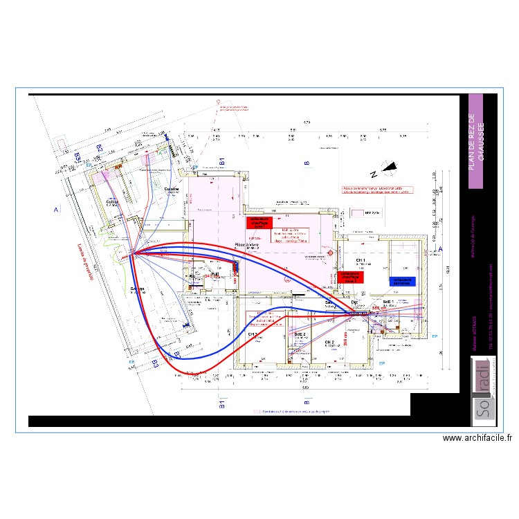 coulage PENSEC. Plan de 0 pièce et 0 m2