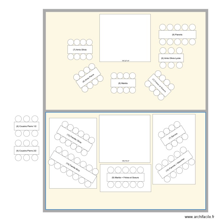 Mariage Simu. Plan de 0 pièce et 0 m2