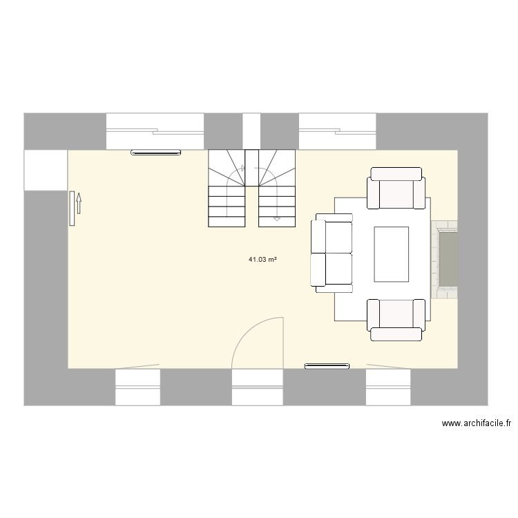 Guimaec Droite RDC neau plan. Plan de 0 pièce et 0 m2