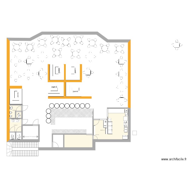 The Cloud. Plan de 0 pièce et 0 m2