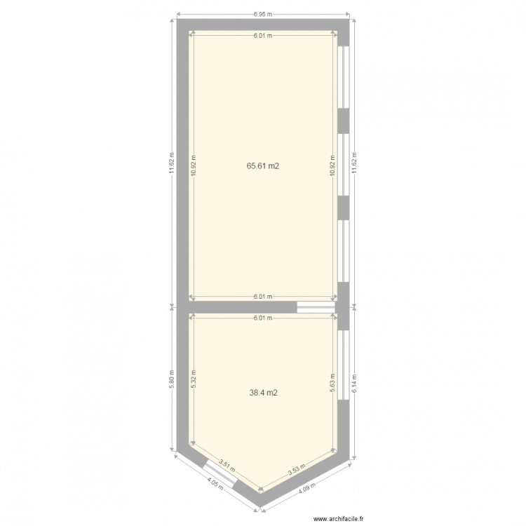 wc handicapés. Plan de 0 pièce et 0 m2