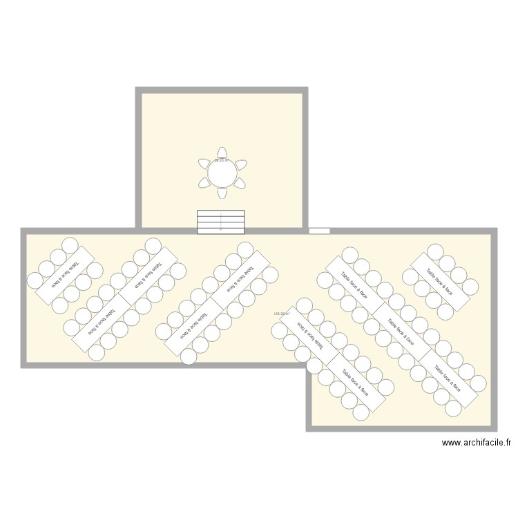 Salle mariage projet1. Plan de 0 pièce et 0 m2