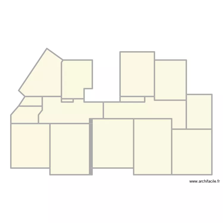 Couloir Sommeiller gauche. Plan de 