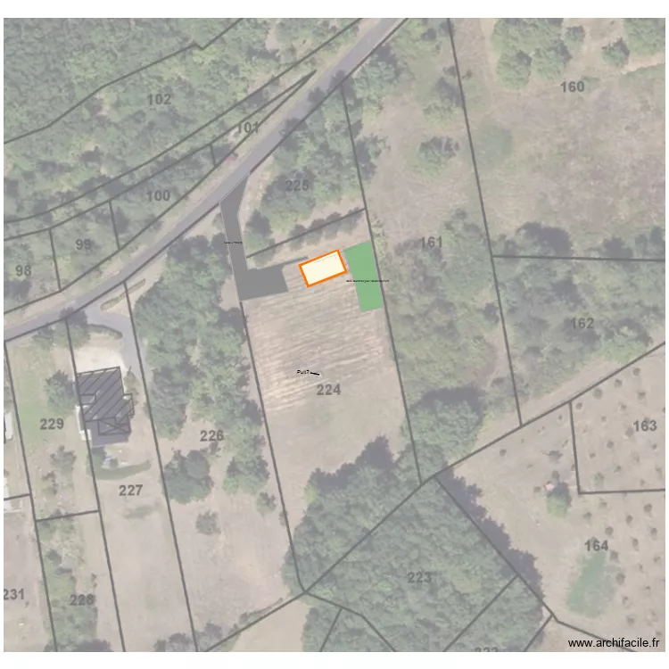 maison beauregard. Plan de 