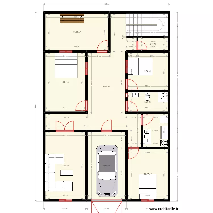 MAISON PRIMO. Plan de 