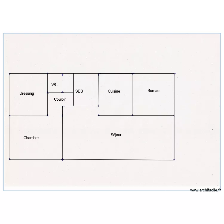 Base Maison. Plan de 