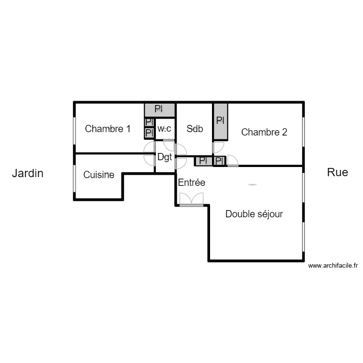 DUPONT (Neuilly). Plan de 