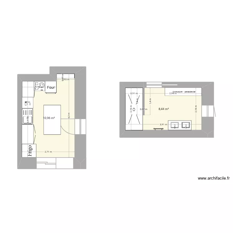 cuisne. Plan de cuisne. Plan de