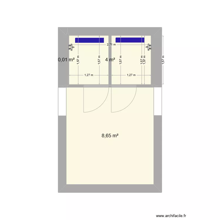 SNCF LONGUEAU. Plan de 