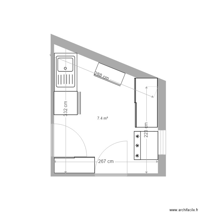 Cellier St Léger. Plan de 0 pièce et 0 m2